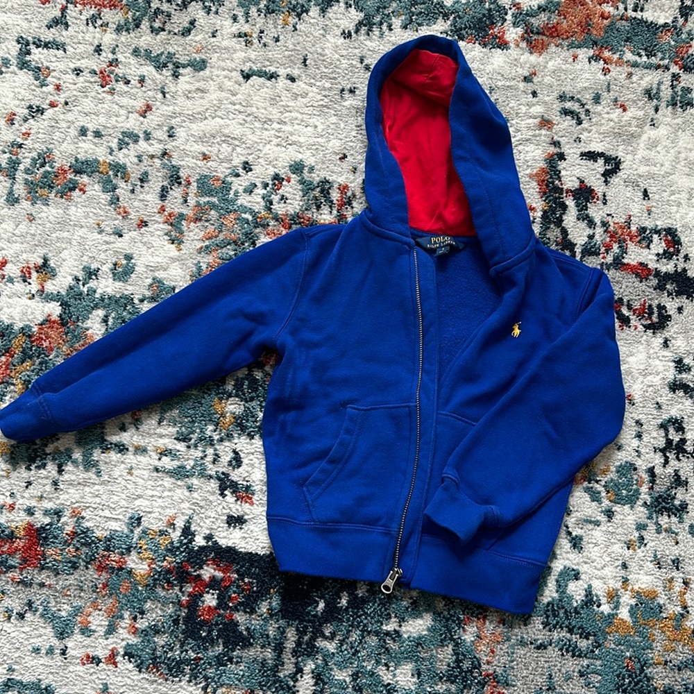 Toddler Boys Royal Blue Polo Jacket